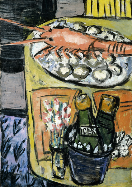 Lobster Still Life (Hummerstilleben). 1941 à Max Beckmann