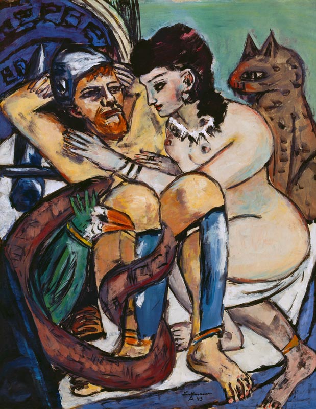 Ulysses and Calypso. 1943 à Max Beckmann