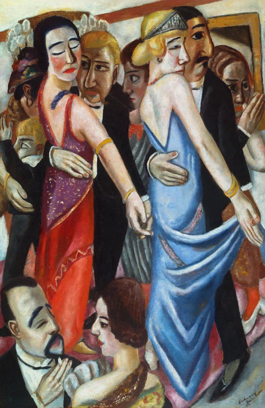 Tanz in Baden-Baden à Max Beckmann