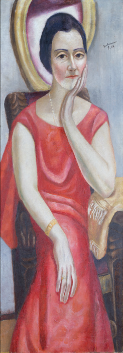 Portrait of Käthe von Porada à Max Beckmann