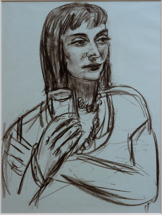 Portrait Marion Greenwood à Max Beckmann