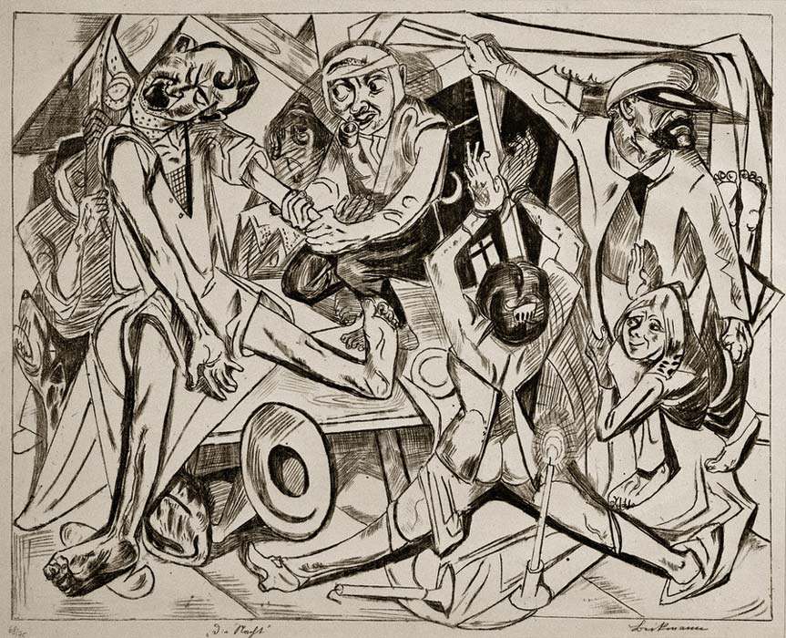 Die Nacht à Max Beckmann