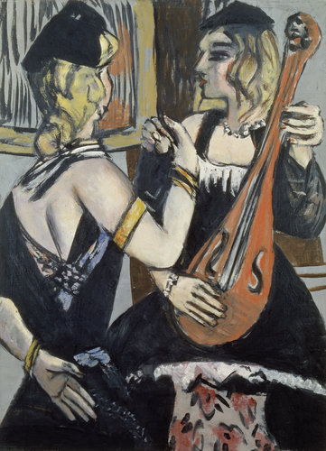 Kabarettistinnen. 1943. à Max Beckmann