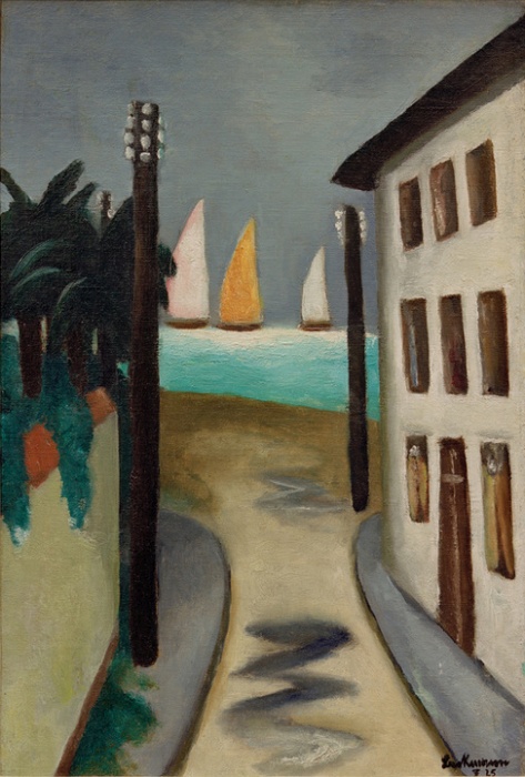 Small Landscape, Viareggio à Max Beckmann