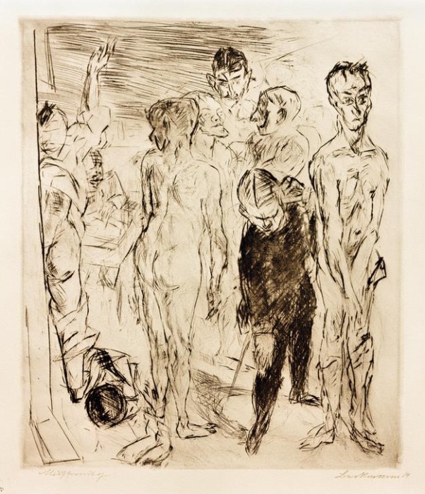 Musterung à Max Beckmann