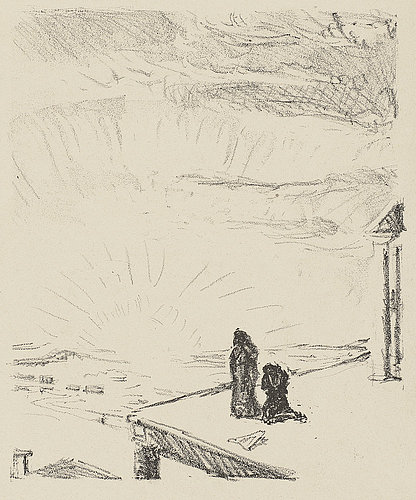 Schluss (End). 1909 à Max Beckmann