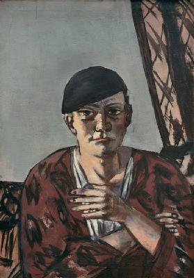 Self-portrait with Beret