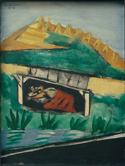 Sommer (Liebespaar) à Max Beckmann