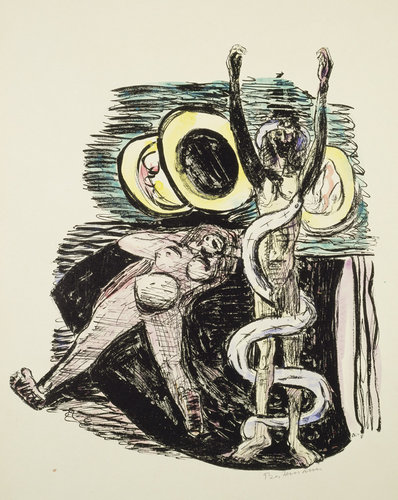 The Fall of Man from Day and Dream. 1946 à Max Beckmann