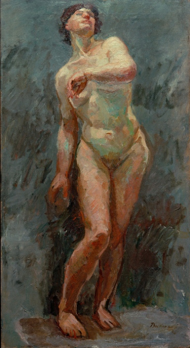 Female nude à Max Beckmann