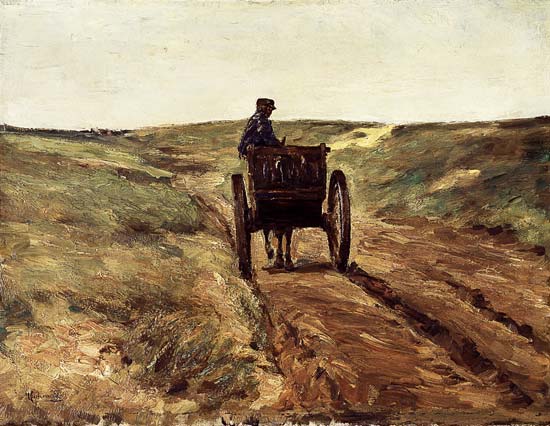 Camion dans les dunes à Max Liebermann