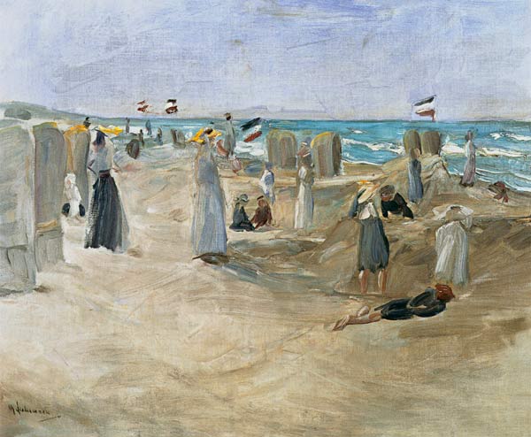 la plage de Noordwijk à Max Liebermann