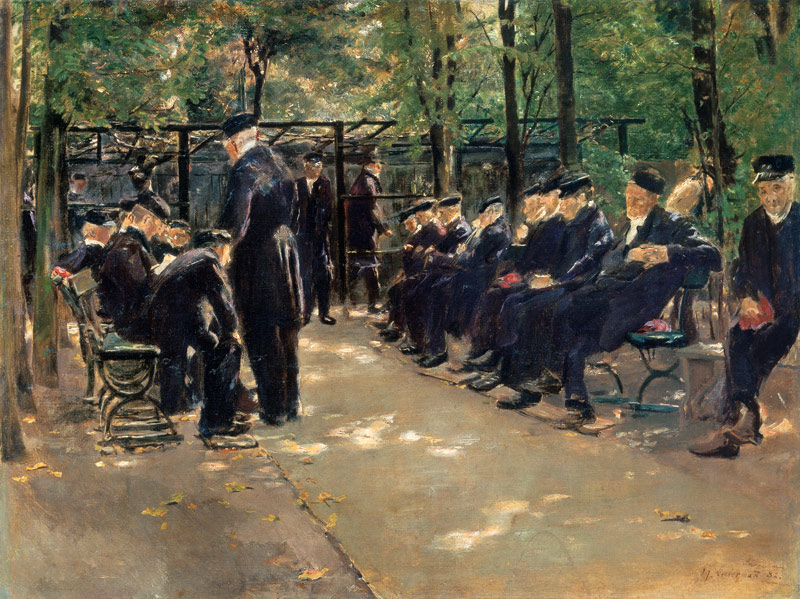 Maison d'homme de contralto à Amsterdam. à Max Liebermann