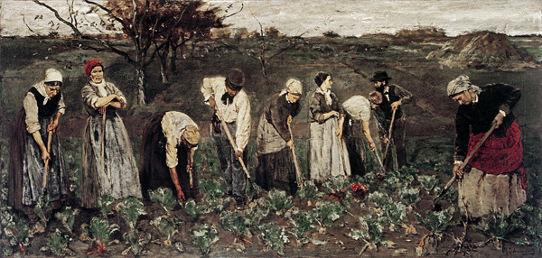 Workers on the beet field à Max Liebermann