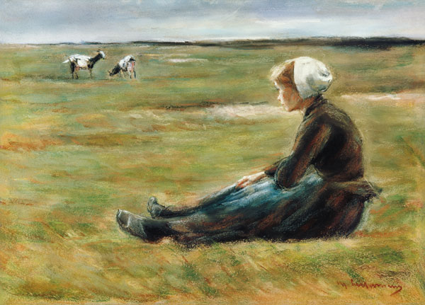 In the Field à Max Liebermann