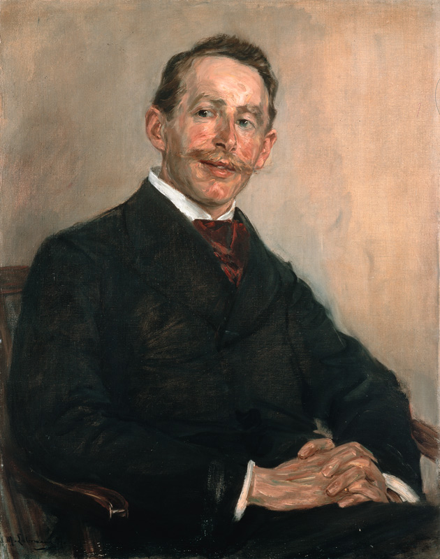 portrait du Dr Max Linde à Max Liebermann
