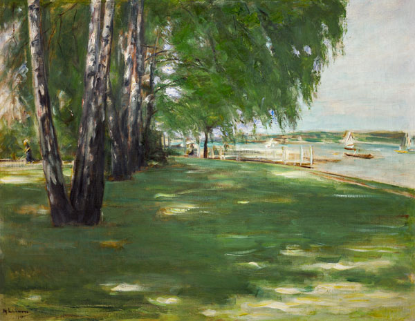 Le jardin de l'artiste dans Wannsee à Max Liebermann