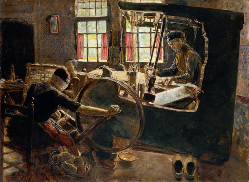 The Weaver à Max Liebermann