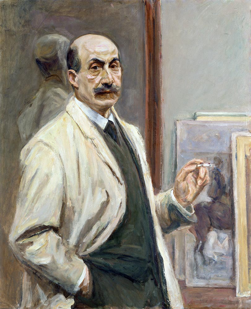 Liebermann , Self-portrait à Max Liebermann
