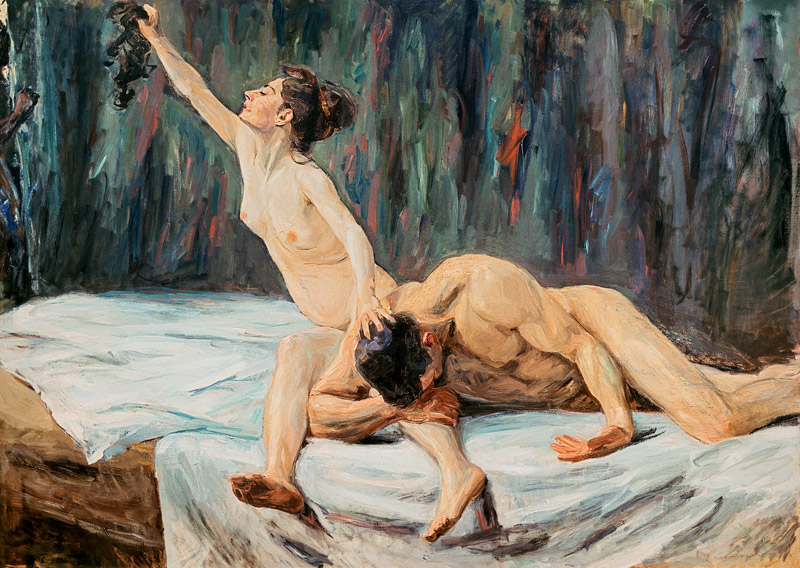 Samson and Delilah à Max Liebermann