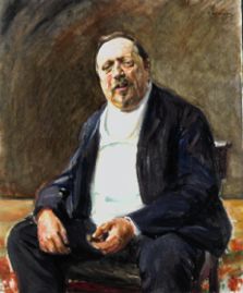 portrait d'Albert von Berger à Max Liebermann