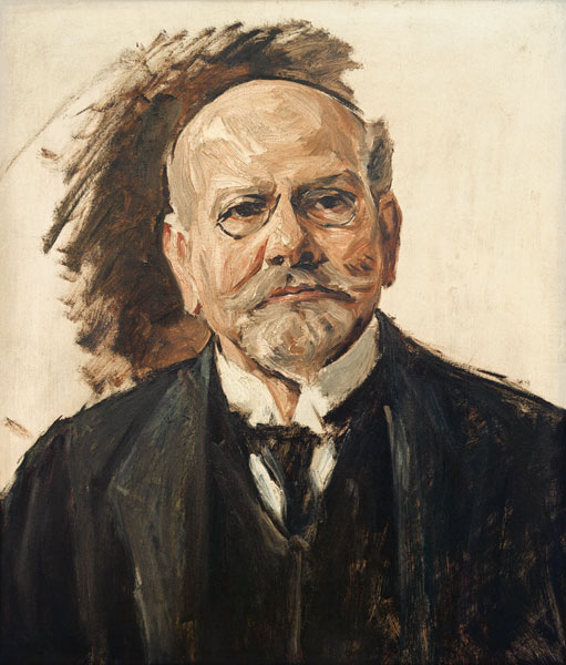 étude du portrait d'Emil Rathenau à Max Liebermann