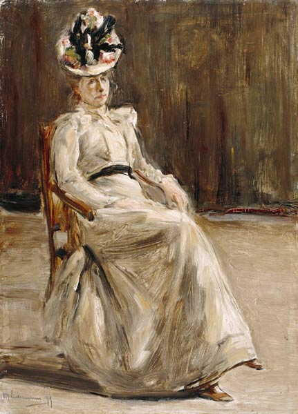 Damenbildnis à Max Liebermann