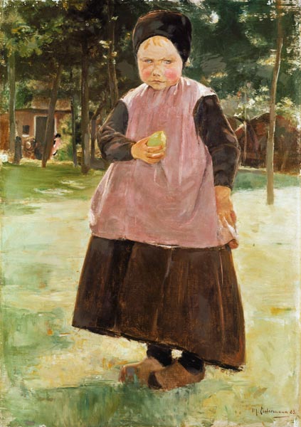 Eve, 1882 (oil on canvas) à Max Liebermann