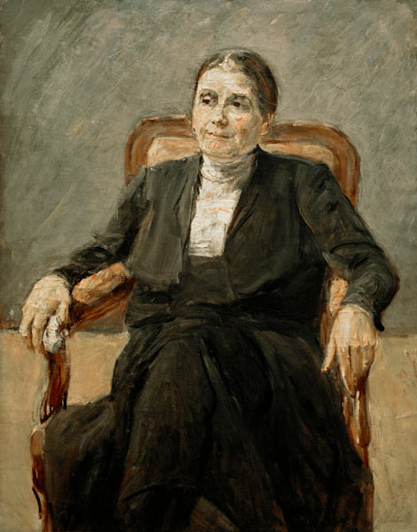 portrait de Marthe Liebermann à Max Liebermann