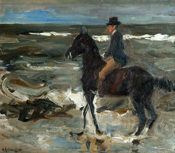 Rider on the Beach à Max Liebermann