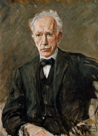 portrait du compositeur Richard Strauss