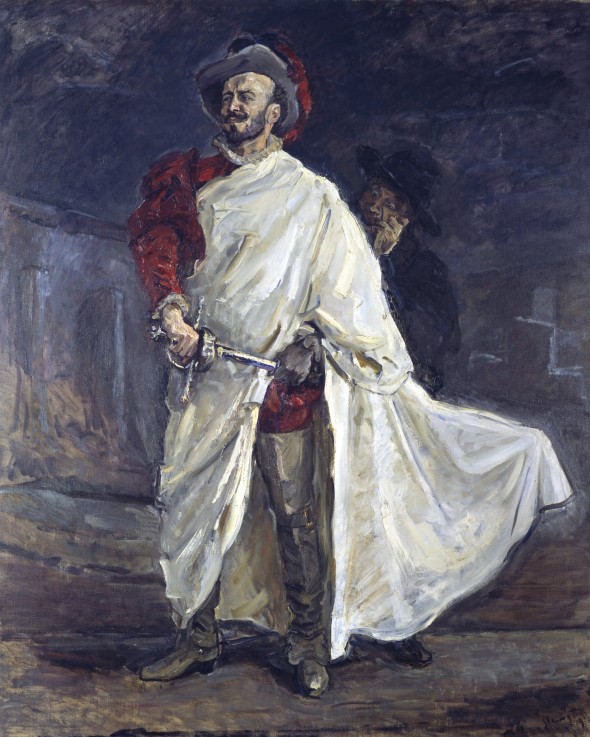 The Singer Francisco d'Andrade as Don Giovanni in Mozart's Opera à Max Slevogt