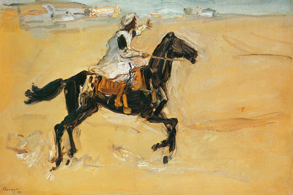 Arabs on horseback à Max Slevogt
