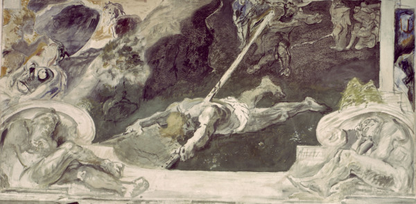 M.Slevogt / Death of Siegfried / 1924 à Max Slevogt