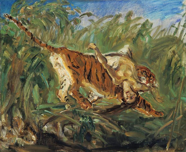 Tiger in the Jungle à Max Slevogt