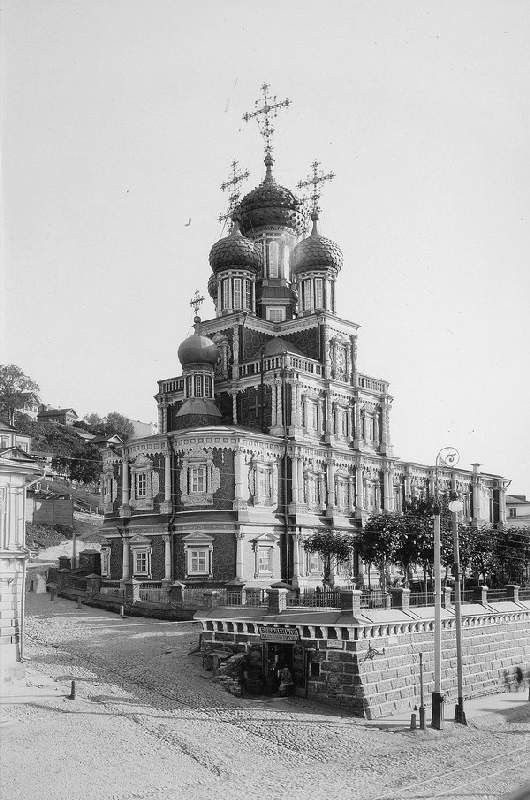 The Virgins Nativity Church (Stroganov Church) in Nizhny Novogorod à Maxim Petrovich Dmitriev