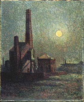 Lune sur l'usine