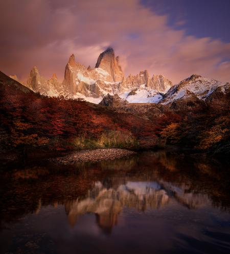 Fitz Roy and Her Reflection