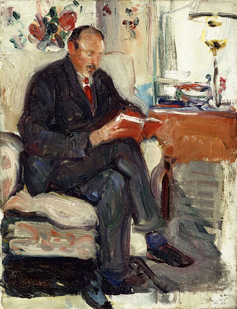 Portrait of Ernest Lawson à May Wilson Preston