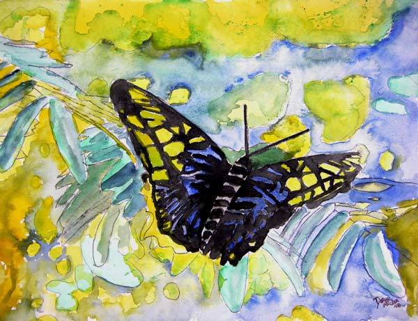 Abstrakt Butterfly à Derek McCrea