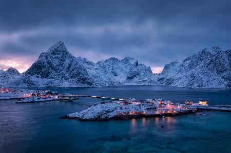 Dusk in Lofoten