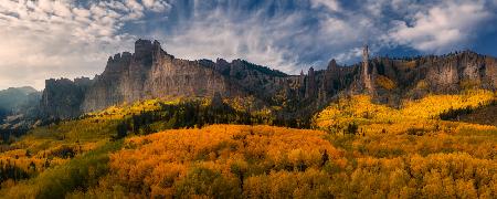 Golden Carpet under Castle Rocks