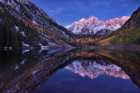 Maroon Bells Twilight