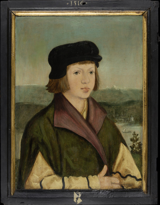 Portrait of Wolf (?) Thenn (1507-1538) à Maître des portraits d'enfants de Thenn