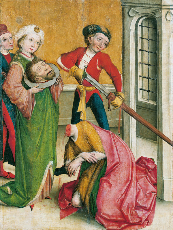 The Decapitation of St John the Baptist à Maître de l'autel d'Eggenburg