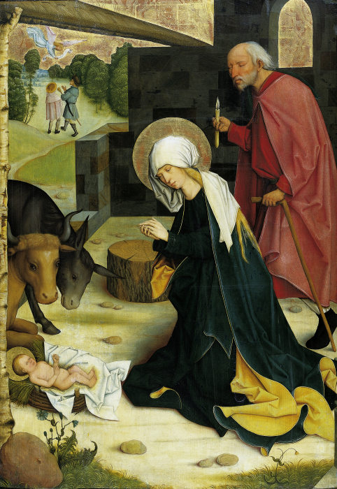 The Nativity à Maître de l'autel de Pfullendorf