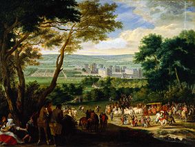 l'arrivée de Louis XIV. à Vincennes. à Maître (français)
