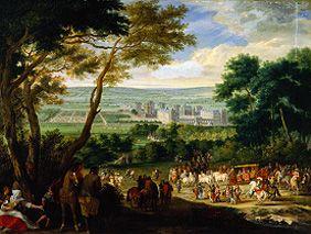 l'arrivée de Louis XIV. à Vincennes.