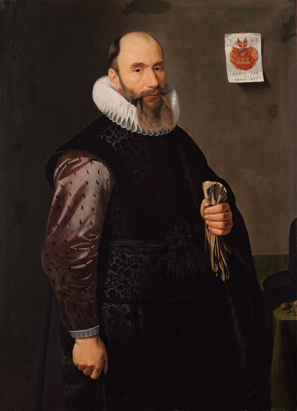 portrait du commerçant Lambert van Tweenhuysen à Maître (Haarlem)