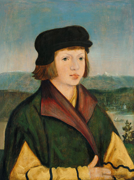 portrait d'un enfant de la famille Thenn à Maître (Salzbourg à partir de 1516)